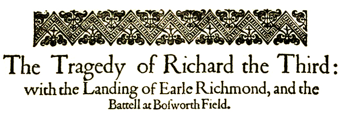 King Richard III