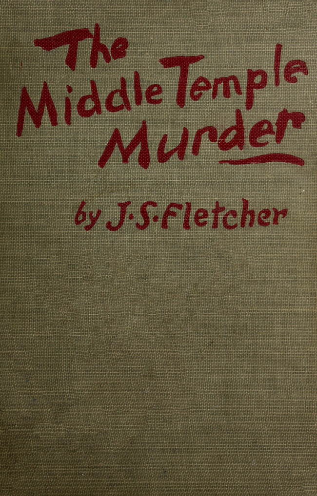 The Middle Temple Murder The Middle Temple Murder
