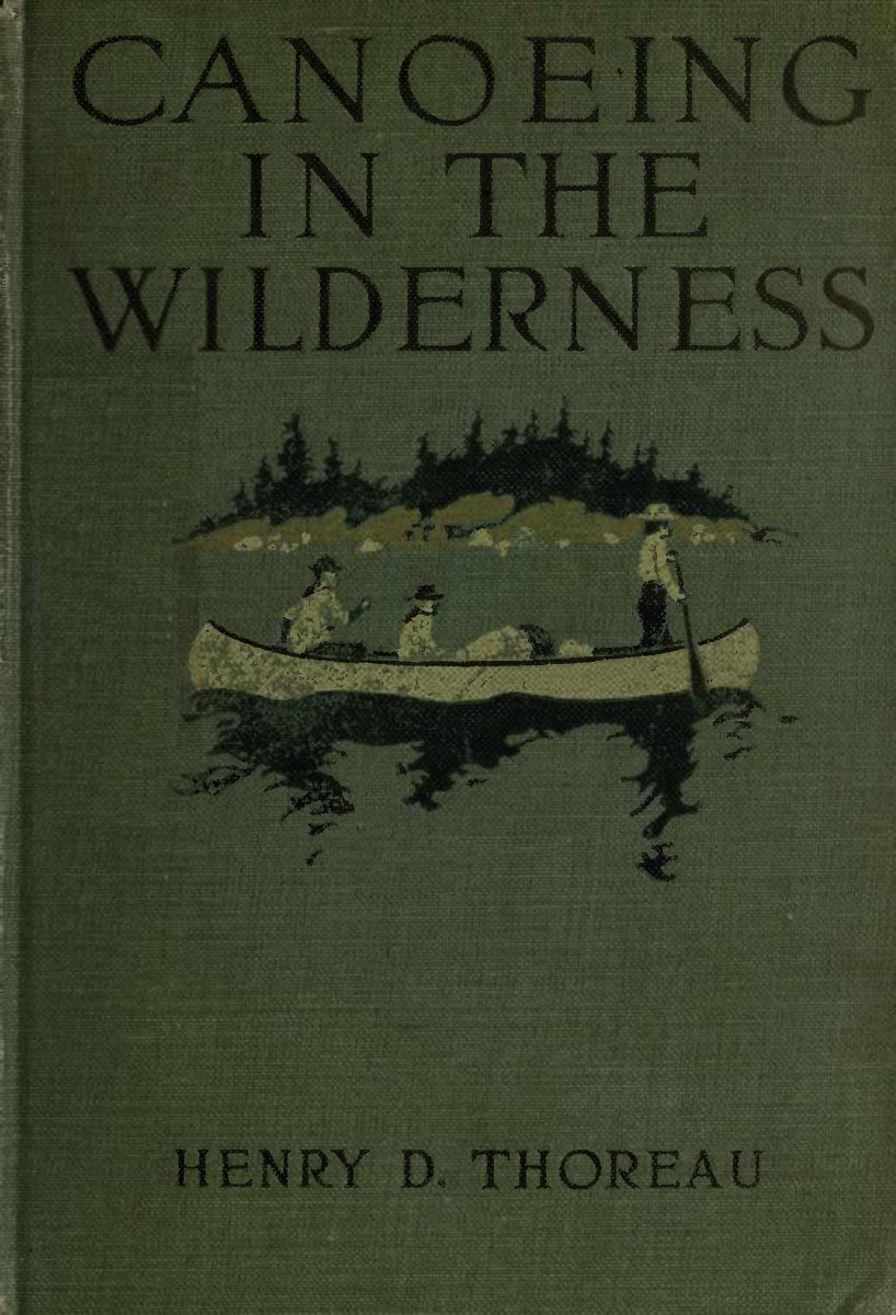 Canoeing in the wilderness
