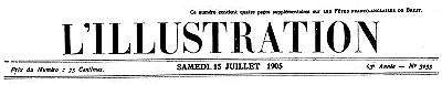 L'Illustration, No. 3255, 15 Juillet 1905