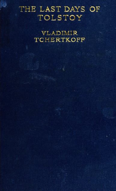 The Last Days of Tolstoy
