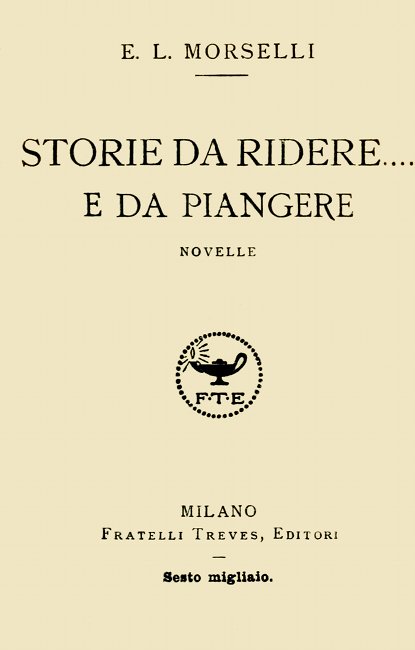 Storie da ridere.... e da piangere Storie da ridere.... e da piangere