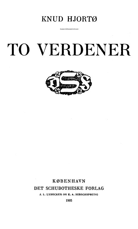 To verdener To verdener
