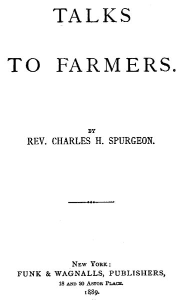 Talks to Farmers