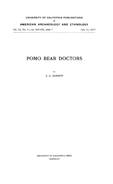 Pomo Bear Doctors Pomo Bear Doctors
