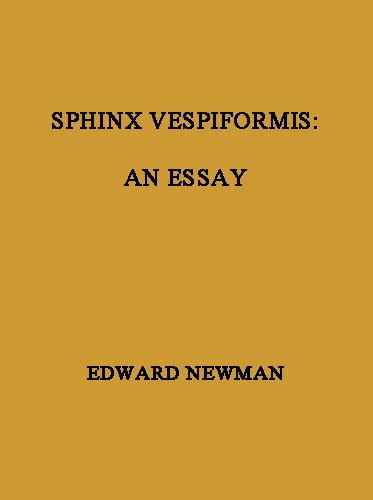 Sphinx Vespiformis: An Essay Sphinx Vespiformis: An Essay
