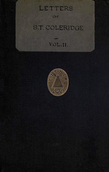 Letters of Samuel Taylor Coleridge, Vol. 2 (of 2)