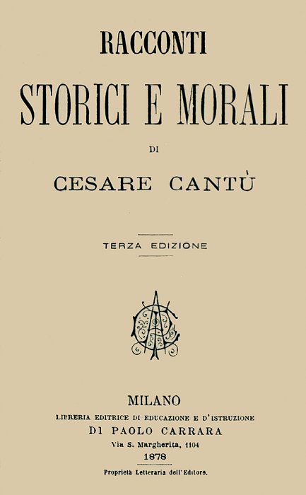 Racconti storici e morali