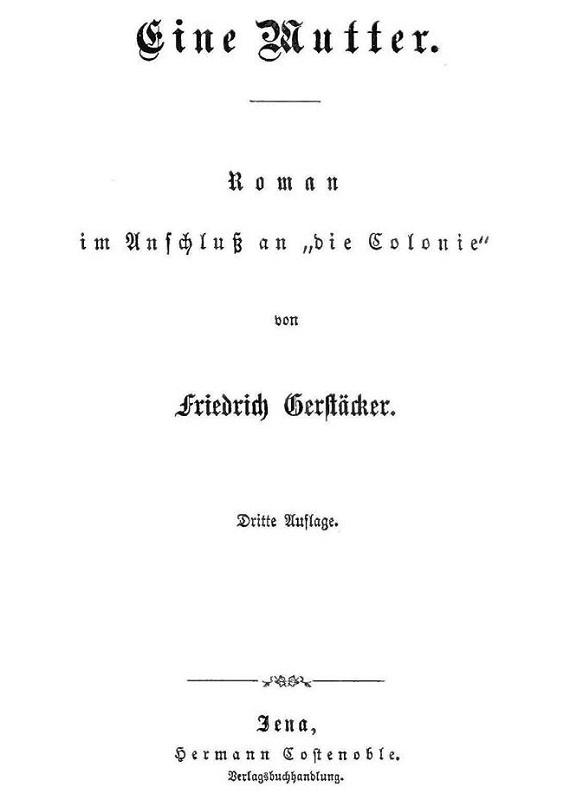 Eine Mutter
Roman im Anschluß an »die Colonie«