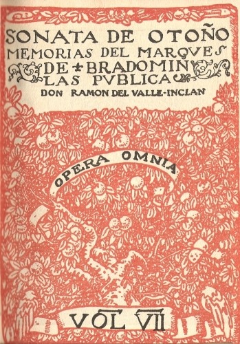 Sonata de otoño; Sonata de invierno: memorias del Marqués de Bradomín