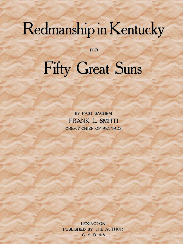 Redmanship in Kentucky for Fifty Great Suns