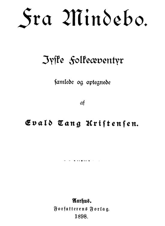 Fra Mindebo: Jyske Folkeæventyr