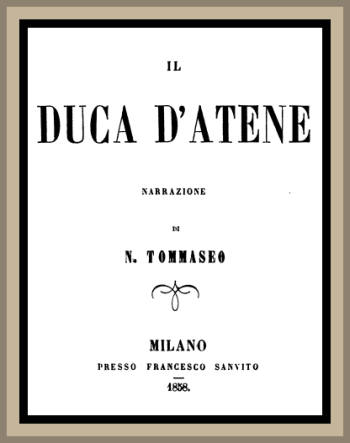 Il duca d'Atene Il duca d'Atene