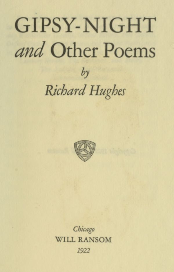 Gipsy-Night, and Other Poems