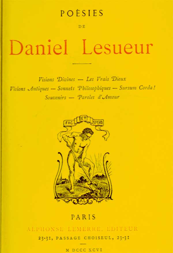 Poésies de Daniel Lesueur