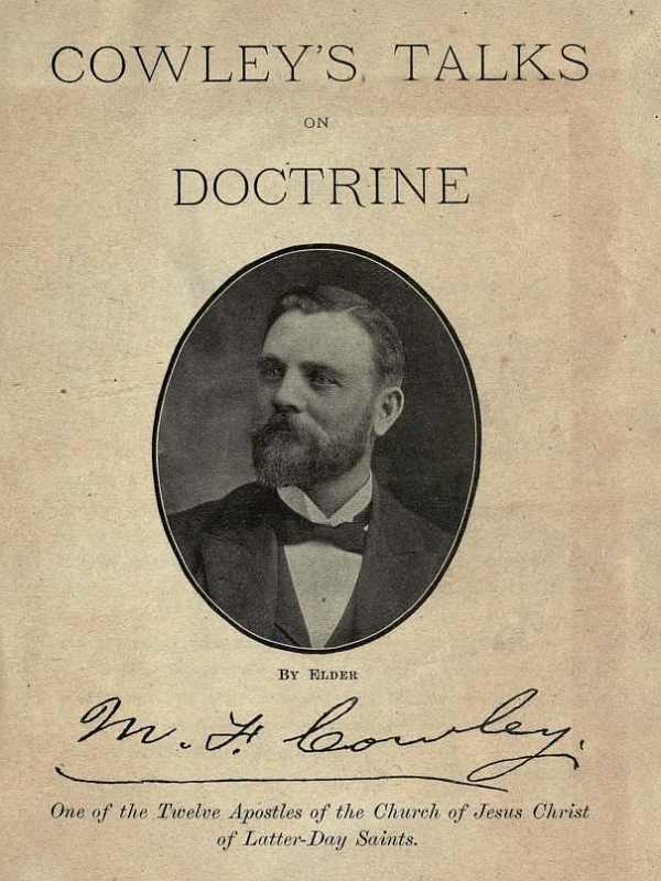 Cowley's Talks on Doctrine Cowley's Talks on Doctrine