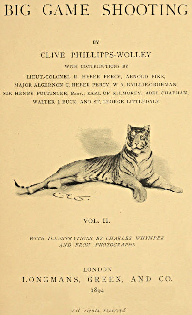 Big Game Shooting, volume 2 (of 2) Big Game Shooting, volume 2 (of 2)