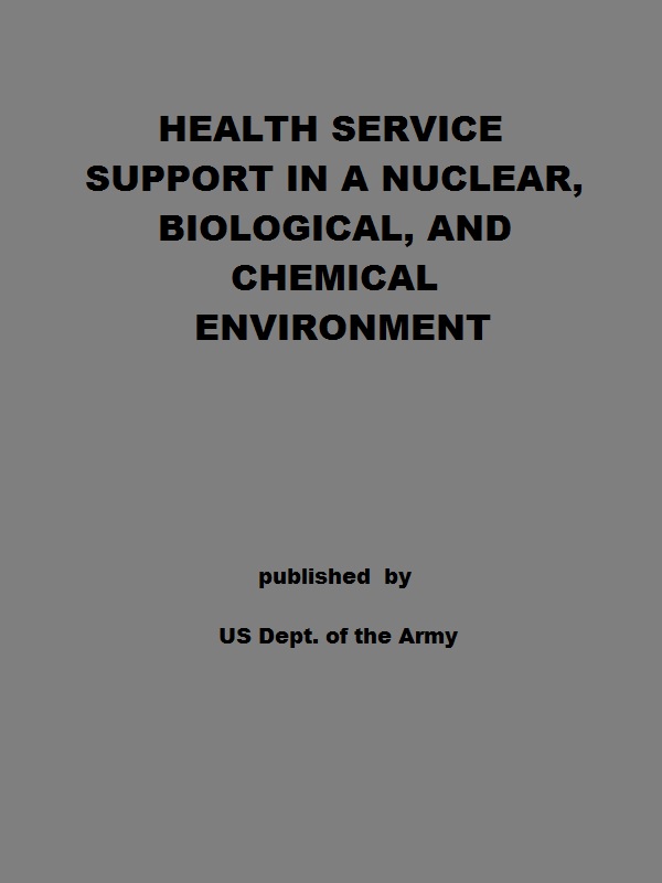 Health Service Support in a Nuclear, Biological, and Chemical Environment Tactics, Techniques, and Procedures Health Service Support in a Nuclear, Biological, and Chemical Environment Tactics, Techniques, and Procedures