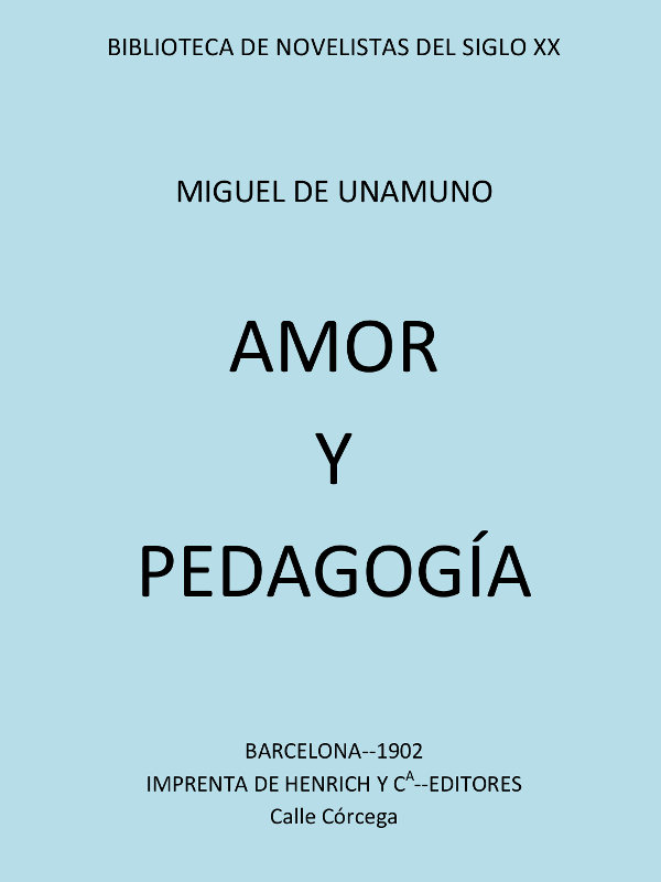 Amor y Pedagogía
