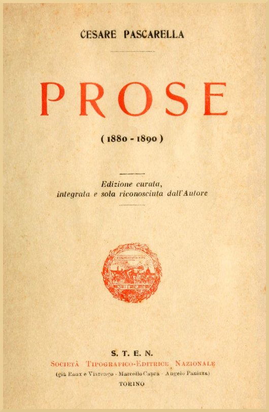 Prose (1880-1890) Prose (1880-1890)