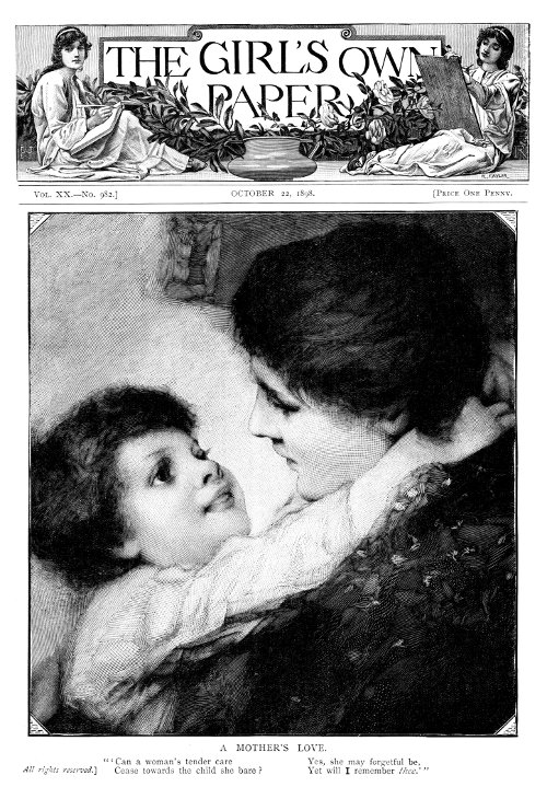 The Girl's Own Paper, Vol. XX, No. 982, October 22, 1898 The Girl's Own Paper, Vol. XX, No. 982, October 22, 1898
