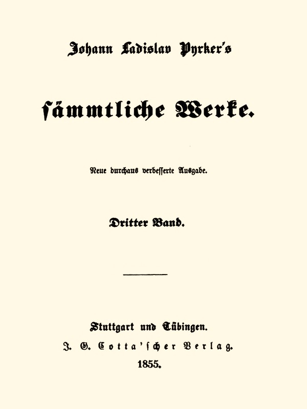 Perlen der heiligen Vorzeit
Johann Ladislav Pyrker's sämmtliche Werke (3/3)