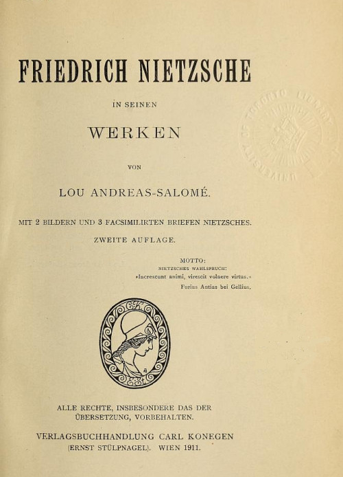 Friedrich Nietzsche in seinen Werken
