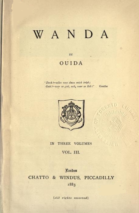 Wanda, Vol. 3 (of 3)