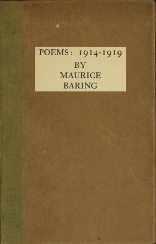 Poems, 1914-1919 Poems, 1914-1919