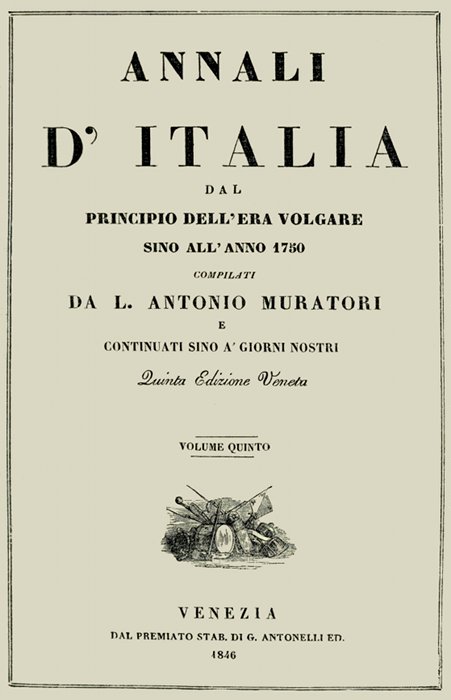 Annali d'Italia, vol. 5
dal principio dell'era volgare sino all'anno 1750