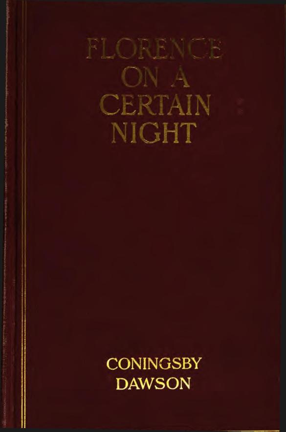 Florence on a Certain Night, and Other Poems Florence on a Certain Night, and Other Poems