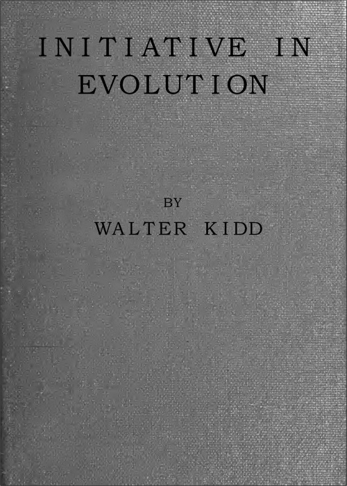 Initiative in Evolution Initiative in Evolution