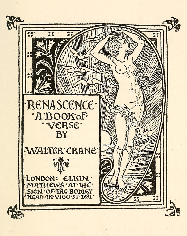 Renascence: A Book of Verse Renascence: A Book of Verse