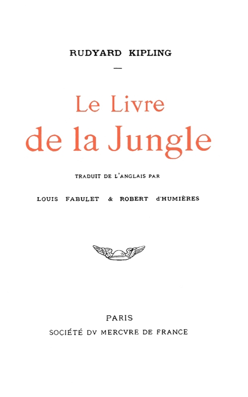 Le livre de la Jungle Le livre de la Jungle