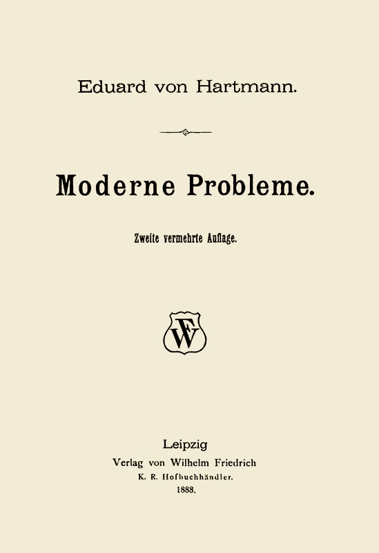 Moderne Probleme