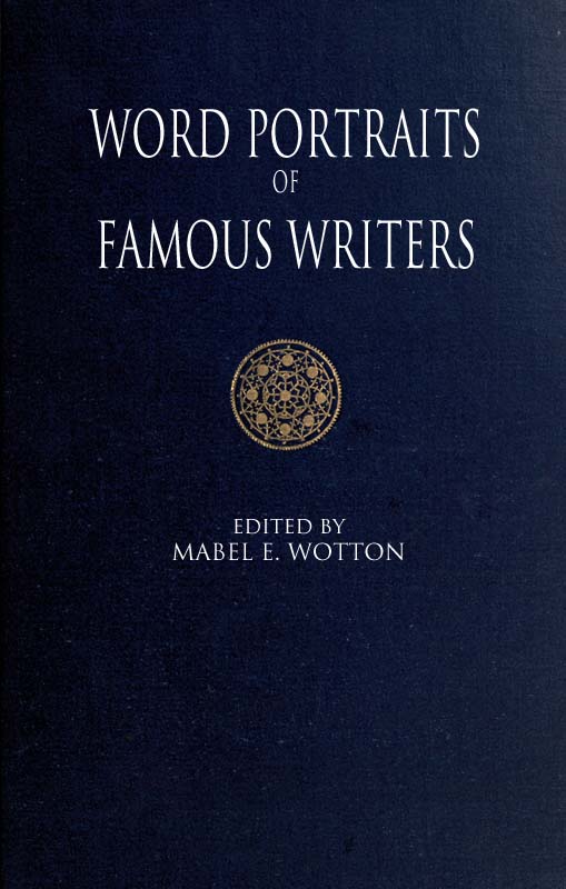 Word Portraits of Famous Writers
