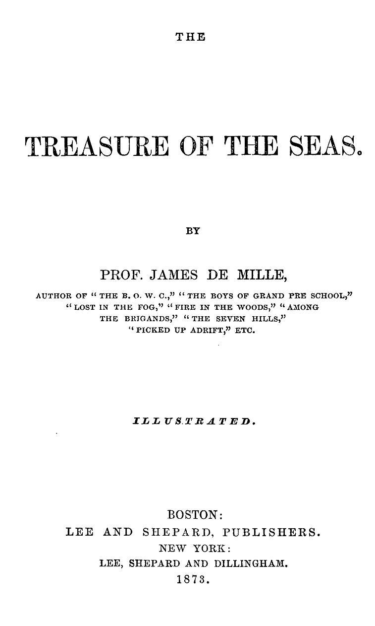 Treasure of the Seas
Illustrated