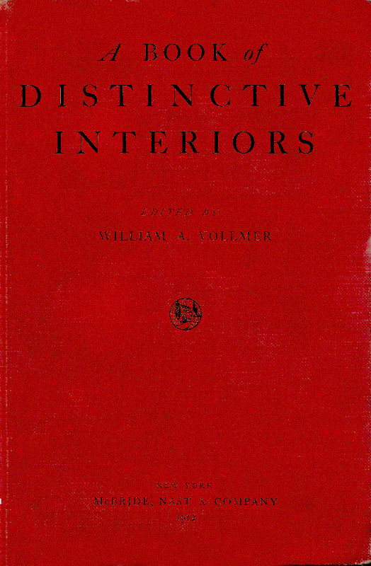 A Book of Distinctive Interiors A Book of Distinctive Interiors