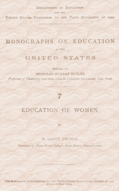 Education of Women Education of Women