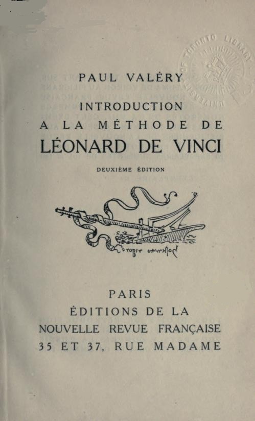 Introduction à la méthode de Léonard de Vinci Introduction à la méthode de Léonard de Vinci