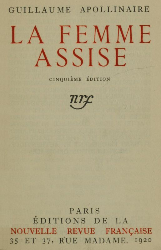 La femme assise
