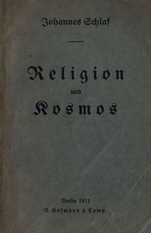 Religion und Kosmos Religion und Kosmos