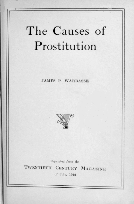 The causes of prostitution The causes of prostitution