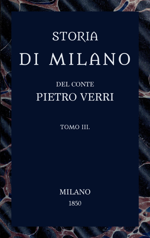 Storia di Milano, vol. 3 Storia di Milano, vol. 3