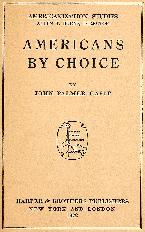 Americans by Choice