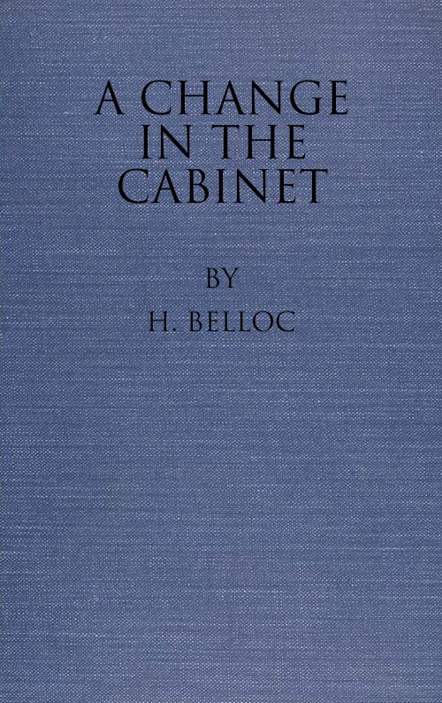A Change in the Cabinet A Change in the Cabinet
