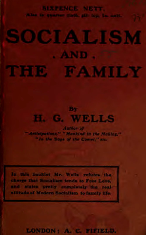 Socialism and the family Socialism and the family