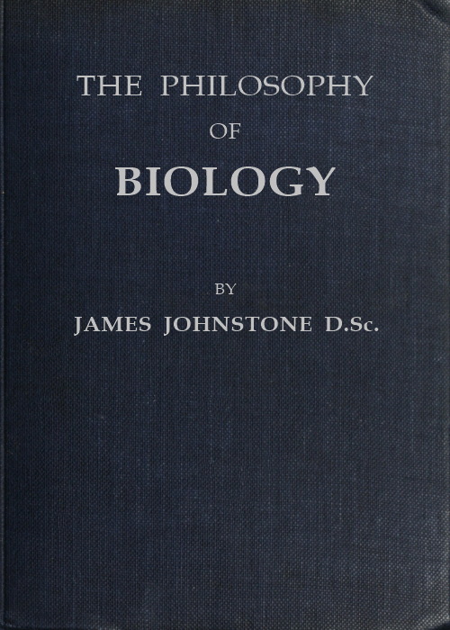 The philosophy of biology The philosophy of biology