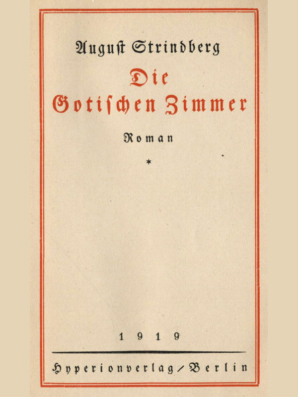Die Gotischen Zimmer: Roman Die Gotischen Zimmer: Roman