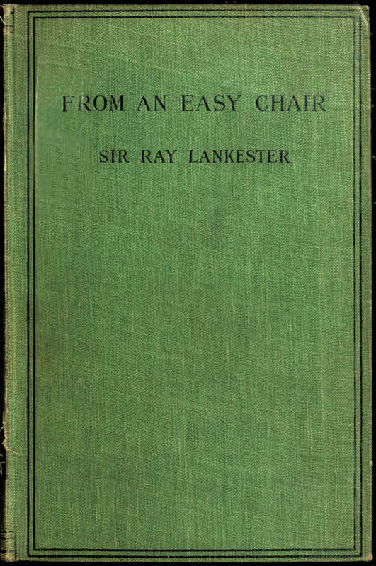 From an Easy Chair From an Easy Chair